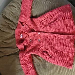 Girls salmon pink jacket